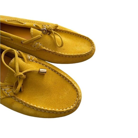 Antica Cuoieria BOW DRIVER LOAFER in yellow 38 - Picture 5 of 8